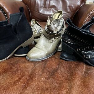 Lot of Women’s Booties- Size 10
